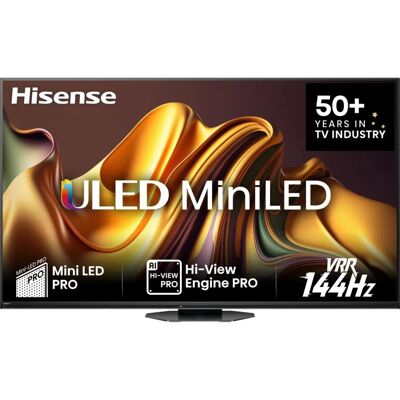 Hisense 75U8NQ Mini-LED 4K Smart TV - Schwarz Hisense 75U8NQ Mini-LED 4K Smart TV - Schwarz