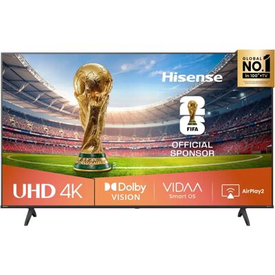 Hisense 58A6Q 58-inch 4K Ultra HD Smart TV - Black Hisense 58A6Q 58-inch 4K Ultra HD Smart TV - Black