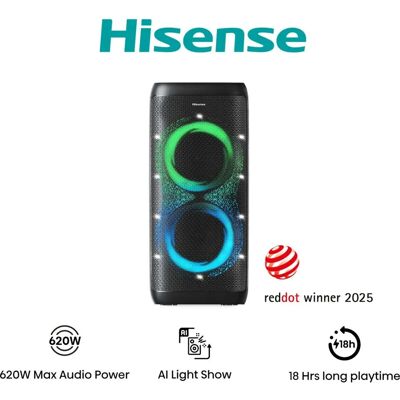 Hisense Model HP500 Black - Party Thunder Speaker Hisense Model HP500 Black - Party Thunder Speaker
