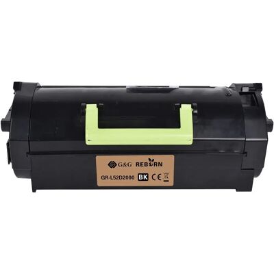 G&G 52D2000 Toner Noir - Imprimante Laser G&G 52D2000 Toner Noir - Imprimante Laser