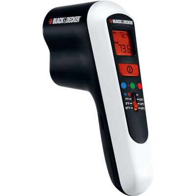 Black & Decker TLD100 Rilevatore di perdite termiche - Identifica spifferi, display LCD, sensore infrarossi Black & Decker TLD100 Rilevatore di perdite termiche - Identifica spifferi, display LCD, sensore infrarossi