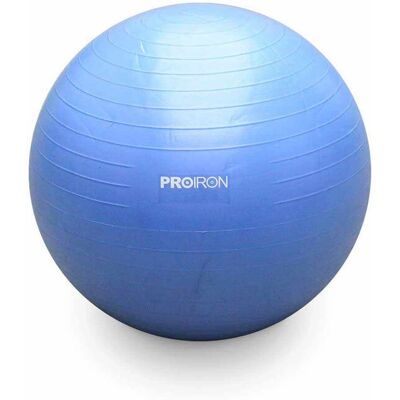 PROIRON - PRO-YJ01-4 - 65 cm - Bleu - Exercise ball - Publicité PROIRON - PRO-YJ01-4 - 65 cm - Bleu - Exercise ball - Publicité