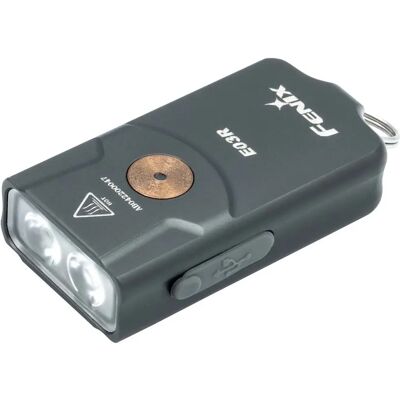 Fenix E03R Lampe de poche LED compacte - Étanche, 260 Lumens Fenix E03R Lampe de poche LED compacte - Étanche, 260 Lumens