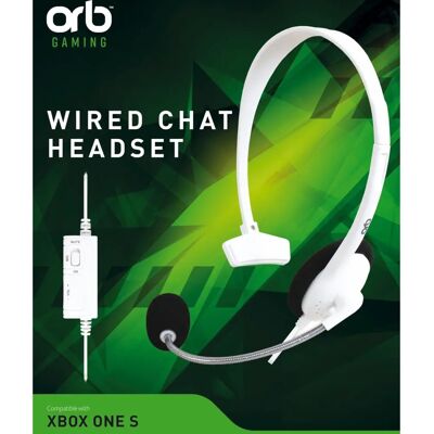 Orb Wired Headset - Xbox One S - Headset Orb Wired Headset - Xbox One S - Headset