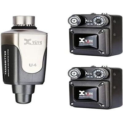 Xvive U4R2 Wireless In-Ear Monitorsystem - In-Ear System Xvive U4R2 Wireless In-Ear Monitorsystem - In-Ear System