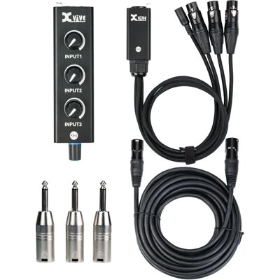 Xvive Px Microphone Mixer Bundle - audio mixer Xvive Px Microphone Mixer Bundle - audio mixer