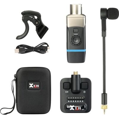 X-Vive Wireless Microphone System U7 - Wireless Microphone System X-Vive Wireless Microphone System U7 - Wireless Microphone System