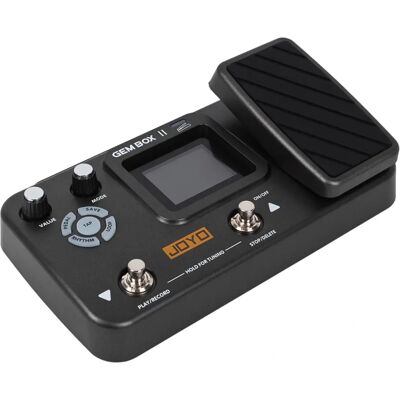 Joyo GEM Box II - Színes LED-kijelző, 8 effektus típus, 66 hanghatás - Gitár multieffekt Joyo GEM Box II - Színes LED-kijelző, 8 effektus típus, 66 hanghatás - Gitár multieffekt