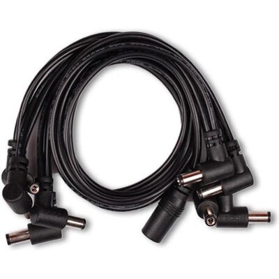 Câble audio MOOER PDC-8A - 8 Jack, Noir Câble audio MOOER PDC-8A - 8 Jack, Noir
