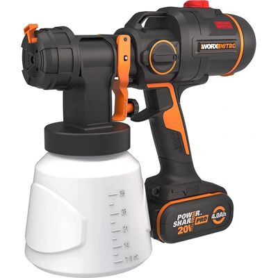 Worx Wx020 - Verfspuiter - Brushless, 20V, Compact Worx Wx020 - Verfspuiter - Brushless, 20V, Compact