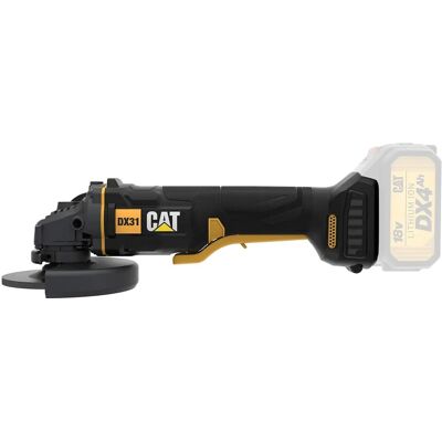 CAT DX31B Meuleuse angulaire sans balais 18V - Outil électrique - Publicité CAT DX31B Meuleuse angulaire sans balais 18V - Outil électrique - Publicité
