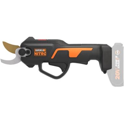 WORX WG330E.9 Sähkökäyttöinen leikkuri - Langaton, 25mm, Musta, Oranssi WORX WG330E.9 Sähkökäyttöinen leikkuri - Langaton, 25mm, Musta, Oranssi