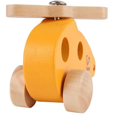 Hape E0051 Gelber Holzhelikopter Schiebespielzeug - Produkttyp Hape E0051 Gelber Holzhelikopter Schiebespielzeug - Produkttyp