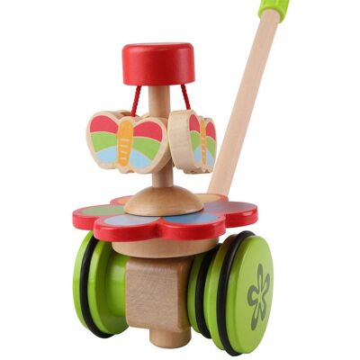 Hape E0341 - Giocattolo spingi e tira - Sviluppa le capacità motorie Hape E0341 - Giocattolo spingi e tira - Sviluppa le capacità motorie