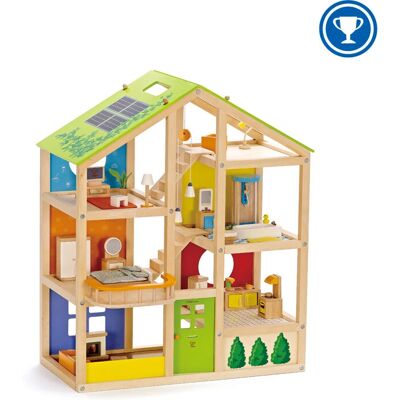 Hape All Season Huis - Poppenhuis Hape All Season Huis - Poppenhuis