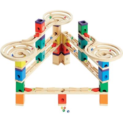 Hape Quadrilla Vertigo Course de Marbles - Jouet Éducatif 4+ Ans - Publicité Hape Quadrilla Vertigo Course de Marbles - Jouet Éducatif 4+ Ans - Publicité