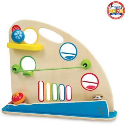 Hape Bunte Kugelbahn - Lernspielzeug für Ursache und Wirkung Hape Bunte Kugelbahn - Lernspielzeug für Ursache und Wirkung