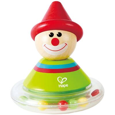 Hape Roly-Poly Ralph - Bunter Spielzeugclown - 9cm Hape Roly-Poly Ralph - Bunter Spielzeugclown - 9cm
