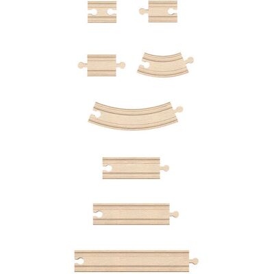 Hape Natuurlijk Houten Spoorweg Uitbreidingsset - Voor Kinderen 3+ Hape Natuurlijk Houten Spoorweg Uitbreidingsset - Voor Kinderen 3+