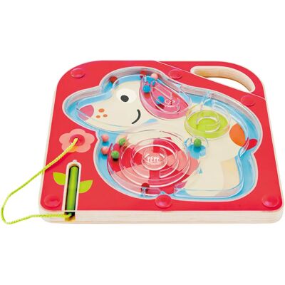 Hape A-MAZING PEPE Czerwony Wyścigowa Gra - Gra planszowa Hape A-MAZING PEPE Czerwony Wyścigowa Gra - Gra planszowa