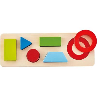 Hape Doppeltes Geometrie-Puzzle - Puzzle Hape Doppeltes Geometrie-Puzzle - Puzzle
