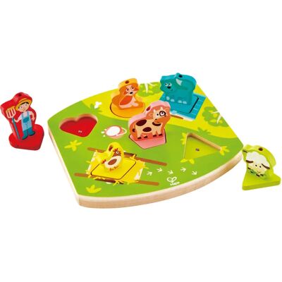Hape E1614 Puzzle Animali - Puzzle Hape E1614 Puzzle Animali - Puzzle
