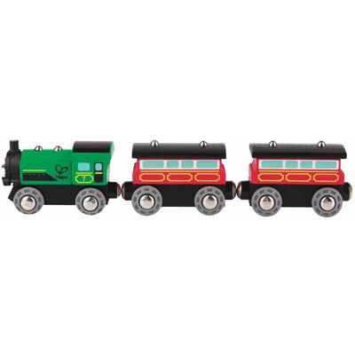 Hape Rotes Dampf-Passagierzug - Zug Hape Rotes Dampf-Passagierzug - Zug