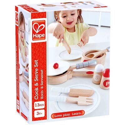 Hape E3150 Holz-Küche Spielset - Rollenspiel Lernspielzeug Hape E3150 Holz-Küche Spielset - Rollenspiel Lernspielzeug