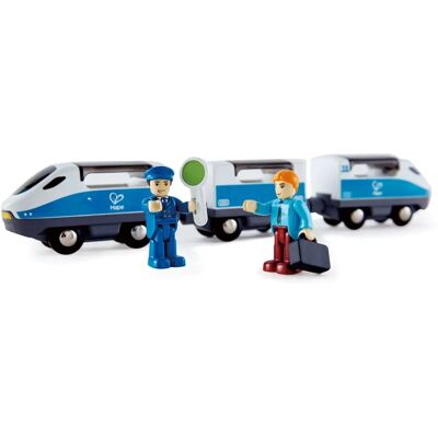 Hape Intercity Train - Zestaw kolejki z magnesami Hape Intercity Train - Zestaw kolejki z magnesami