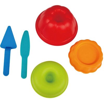 Hape E4055 Sandkastenspielzeug - Set für Sandkuchen Hape E4055 Sandkastenspielzeug - Set für Sandkuchen
