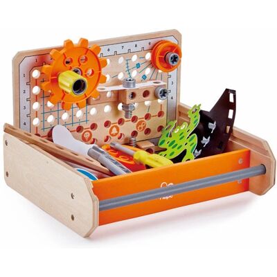 Hape E3029 - Spielzeug Werkzeugkoffer - Wissenschaftsexperiment - Lernset Hape E3029 - Spielzeug Werkzeugkoffer - Wissenschaftsexperiment - Lernset