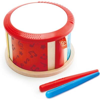 Hape E0608 Multi-Color Wooden Musical Toy - Drum Hape E0608 Multi-Color Wooden Musical Toy - Drum