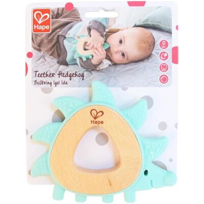 Hape Hedgehog Menta Puha Fa Dörzsi - Baba Termék Hape Hedgehog Menta Puha Fa Dörzsi - Baba Termék