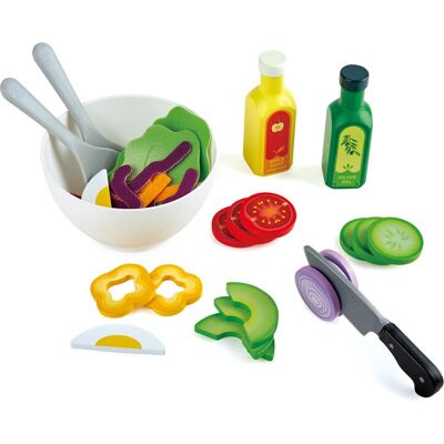 Hape Marchio Set di Gioco di Insalata Sana - Giocattoli di Verdure per Bambini Hape Marchio Set di Gioco di Insalata Sana - Giocattoli di Verdure per Bambini
