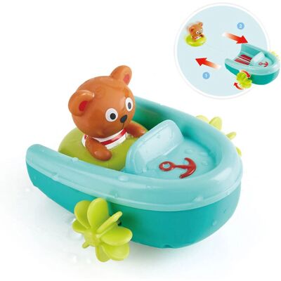 Hape Multicolour Bath Toy Boat - Bath Toy Hape Multicolour Bath Toy Boat - Bath Toy