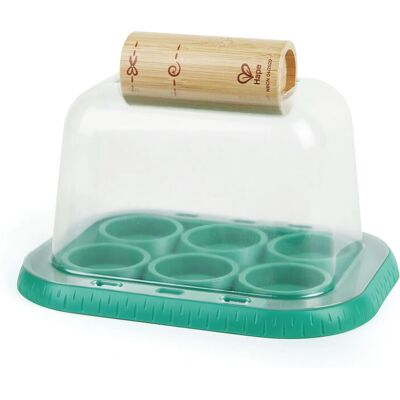 Hape E5580 Rosnący Szklarnia dla Młodych Ogrodników Hape E5580 Rosnący Szklarnia dla Młodych Ogrodników