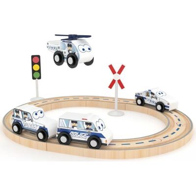 UnknownBrand - J849092 - Drewno - Policja - Building toy UnknownBrand - J849092 - Drewno - Policja - Building toy
