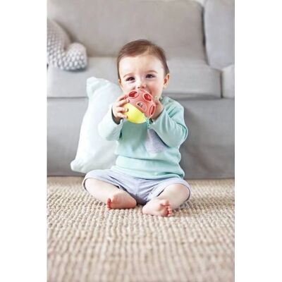 Hape E8522B Baby Spielzeug - Taktile & Zahnar Rassel Hape E8522B Baby Spielzeug - Taktile & Zahnar Rassel