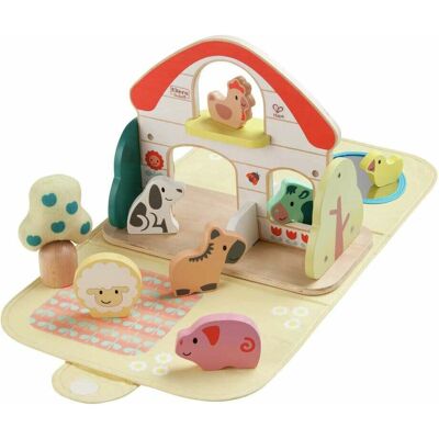 Hape Bauernhof Spielset - Lernspielzeug aus Holz Hape Bauernhof Spielset - Lernspielzeug aus Holz