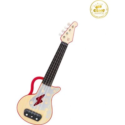 Hape E0624 Rotes Musikinstrument - Ukulele Spielzeug Hape E0624 Rotes Musikinstrument - Ukulele Spielzeug