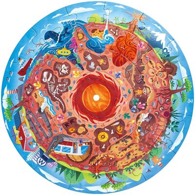 Hape E1637 interaktives Erd-Puzzle mit LED-Licht - Puzzle Hape E1637 interaktives Erd-Puzzle mit LED-Licht - Puzzle