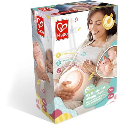 Hape Roro Musik-Plüschhase mit Schlaflicht - Baby Einschlafhilfe Hape Roro Musik-Plüschhase mit Schlaflicht - Baby Einschlafhilfe