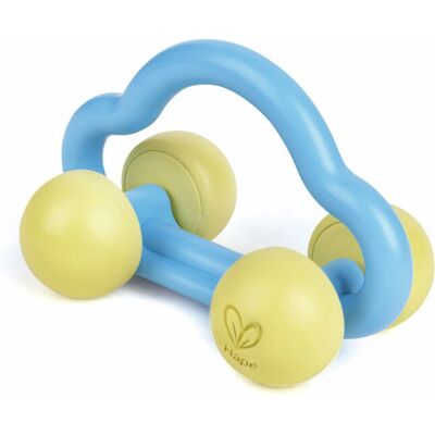 Hape E0071 - Spielzeugauto Roll & Rassel - leicht, sensorisch, sicher Hape E0071 - Spielzeugauto Roll & Rassel - leicht, sensorisch, sicher