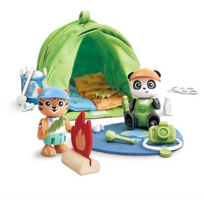 Hape E3420 Holz Eco Camping Set - 25 Teile - Spielset Hape E3420 Holz Eco Camping Set - 25 Teile - Spielset