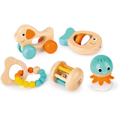 Coffret Sensoriel Multi-étapes Orange - Hape - Jouet Sensoriel Coffret Sensoriel Multi-étapes Orange - Hape - Jouet Sensoriel