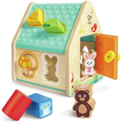 Hape Critter House Clasificador de Formas - Juguete de Madera para 3+ Años Hape Critter House Clasificador de Formas - Juguete de Madera para 3+ Años