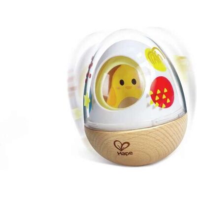 Hape Wobble Wonder Stapelspiel - Holz Ei Balance Spiel für Kleinkinder Hape Wobble Wonder Stapelspiel - Holz Ei Balance Spiel für Kleinkinder
