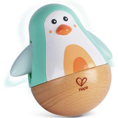 Hape - Jouet pingouin musical pour enfants - Bleu Hape - Jouet pingouin musical pour enfants - Bleu