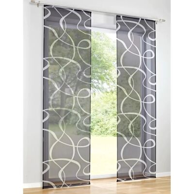 Heine Home Graue halbtransparente Gardine - Gardinenart Heine Home Graue halbtransparente Gardine - Gardinenart