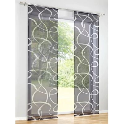 HEINE HOME Grau Halbtransparente Vorhang - Gardinen HEINE HOME Grau Halbtransparente Vorhang - Gardinen